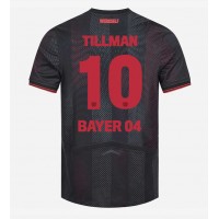 Pánský Fotbalový dres Bayer Leverkusen Malik Tillman #10 2025-26 Domácí Krátký Rukáv